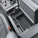 TACOBRO Center Console Tray Organizer Compatible with Toyota RAV4 Accessories 2026, 2026 RAV-4 Armrest Insert Container ABS Material Secondary Storage Box