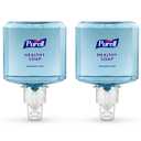 PURELL Brand HEALTHY SOAP Gentle & Free Foam, Fragrance Free, 1200 mL Hand Soap Refill for PURELL ES4 Manual Soap Dispenser (Pack of 2) - 5072-02 - Manufactured by GOJO, Inc.