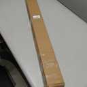 Double Curtain Rods with Aluminum Bouquet Brackets and Finials, Antique Bronze Curtain Rods for Windows 36-72'',1''Front and 5/8''Back Double Drapery Rods for Blackout and Sheer Curtain Panels