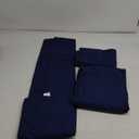 Queen Size 4 Piece Sheet Set - Comfy Breathable & Cooling Bed Sheets Set - Hotel Luxury Bedding for Women, Men, Kids, Teens, Boys & Girls - Deep Pockets, Soft and Wrinkle Free - Oeko-Tex - Navy Blue