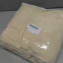 KinCam Recliner Covers, Stretch Reclining Chair Covers, Recliner Sofa Slipcovers Stripe Jacquard Recliner Couch Covers Furniture Protector Covers for Pet Kid (1 Seater, Vanilla)