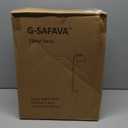 62.5" Wood Floor Lamp for Living Room Gold with Foot Switch Arc Standing Tall Lamps for Bedroom Mid Century Modern Corner Floor Lamps for Office Nursery Industrial Reading Light Room Lamp