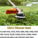 2PK C26-2 Trimmer Head 4002 710 2169 for Stihl AutoCut C26-2 FS55 FS55R FS56 FS56RC FS70 FS70R FS80 FS85 FS90 FS90R FS91 FS94 FS110 FS120 FS130 FS131 FS131R FS240 FS250 Brushucutters & String Trimmer