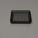 Creative Home Metal Wire Soap Dish Tray Rust-Resistant Iron Bathroom Holder with Black Powder Coating Bar Soap Rack for Shower Sink Kitchen Vanity, 3.1 x 4.4 x 1 H Inch