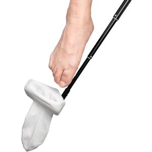 EASACE Sock Aid Device for Seniors, Adjustable Sock Helper with Built-in Shoe Horn, Travel-Friendly