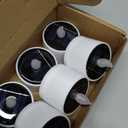 VOOKRY 6 Pcs Solar Tea Lights Outdoor - Flickering Solar Candle Lights Flameless Dusk to Dawn Lighting Waterproof Rechargeable LED Candles for Lantern Garden Camping Party Home Decorations,2.3''x2.1''