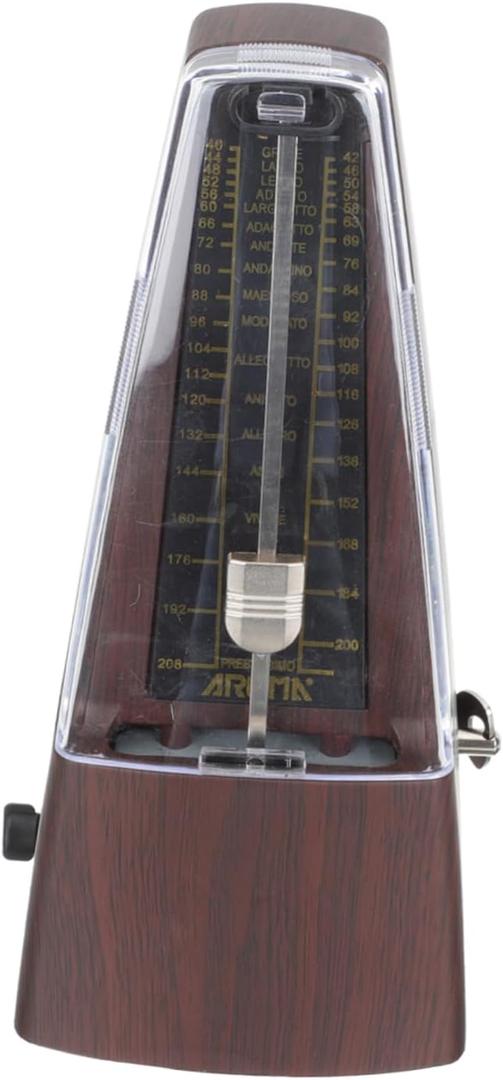 Mini Tempo Metronome for Beginners Metal Material for Longevity Accurate Beat for Piano Guitar