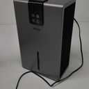 Dehumidifier, Dehumidifiers for Home, 98 OZ Water Tank, (1000 sq.ft) Quiet Dehumidifier for Basement Bedroom Bathroom with Humidity Display, Auto Shut Off, Relaxing 7 Color Ambient Light(Gray)