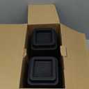 Bed Furniture Riser 3, 5 or 8 inches, Versatile Bed and Furniture Riser - Heavy Duty, Stackable, Supports 550 lbs Each Riser - Set of 12, Black