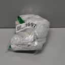 qfmqkpi Womens Sparkly Sequin Open Front Blazer Coat Puff Long Sleeve Crop Jacket (Medium, Silver)