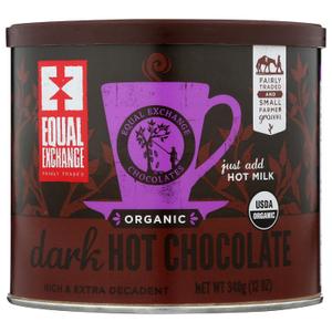 Equal Exchange Organic Dark Hot Chocolate, 12 Ounce, BBD Jan 21 2027