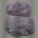 XeGe Faux Fur Throw Pillow Cases, Plush Shaggy Soft Pillow Covers, Fluffy Velvet Decorative Pillowcases Light Purple, Furry Fuzzy Pillow Shams Lavender Zipper Closure, Set of 2(Standard, Orchid Tint)