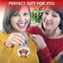 7 x 2 Layered Wooden Highland Cow Christmas Ornaments, Farmhouse Christmas Decor, Western Farm Decor Gifts for Family, Mom, Dad, Friends, Cow Farmers, Hanging on Holiday Decorations (Baby)