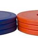 Premium Washer Toss Replacement Set - Durable Washer Replacements for Yard & Tailgate Games (Orange/Blue)