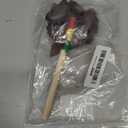 African Natural Shaker 5.9" x 3.14" Cacho Seed Pod Rattle Handmade Percussion Gifts Peruvian Musical Instrument - Nature Sounds for Meditation, ASMR, Sound Therapy, Yoga (Juju-1 Pack)