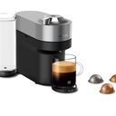 Nespresso Vertuo Pop+ Deluxe Coffee and Espresso Maker by Breville, Titan Grey