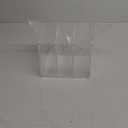 SANRUI Acrylic Magazine Holder Desk Organizer Workspace SortersClear Bookend File Sorter HolderFolder Rack, Office Accessories Organization Storage with 3 Vertical Compartments