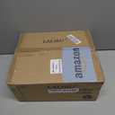 Modern Floor Lamp, 3-Ways Dimmable Standing Lamp with Linen Shade, Adjustable Height, Foot-Step Switch, Reading Lamp for Living Room, Bedroom, Office, 9W Bulb Included (Black)