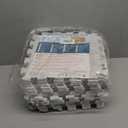 qqpp EVA Rubber 18 Tiles Interlocking Puzzle Foam Floor Mats - Baby Play Mat for Playing | Exercise Mat for Home Workout. White, Gray. QC-ALb18N