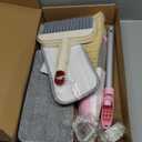 Kids Spray Mop,Toddler Mop Cleaning Set, Real Working Mini Mop & Kids Broom Dustpan Set, Housekeeping Pretend Play Toy, Montessori Kid Cleaning Toy Set Includes Organizer Clip -Pink