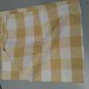 Buffalo Check Plaid Valances Gingham 1 Pack Tiers Rod Pocket Beige and White Farmhouse Short Curtains For Windows Treatment Decor Small Curtains Over Sink For Kitchen/Living Room 12 Inch Length