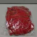 Janinka 12 Pcs 10 x 6 Inch Large Velvet Christmas Bows for Gift Wrapping Christmas Ribbon Bows Wrapping Accessory for Xmas Present Boxes Bouquet Basket Bottles Supplies(Red)