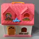 Fisher-Price Little People Toddler Toy Surprise & Sounds Home Musical Playhouse with Figures & Accessories for Pretend Play Kids Ages 1+ Years 