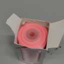 HUIHUANG Pink Satin Ribbon 4 inch Wide Double-Faced Satin Pink Ribbon for Wedding Chair Sash Bridal Shower Decor Large Bows Making Flower Bouquet DIY Crafts -10 Yards/Roll