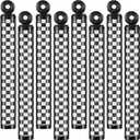 32 Pcs Checkered Bubble Wands Black and White Checkered Bubble Wand Race Car Party Favors for Adult Summer Activity Race Car Birthday Goodie Bag Stuffers Gifts Wedding Supplies, 4.13 Inches