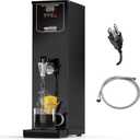 WantJoin Commercial Hot Water Dispenser - 35L(9.2 GAL)/Hour Water Boiler Step-Heating Electric Countertop Water Dispenser Automatic Temperature Control Max 212F for Boba Tea Coffee Shop Office