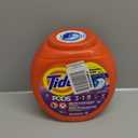 Tide PODS laundry detergent pacs, 3-in-1 Stain Remover, Odor Fighter, Color Protector, 76 Count, HE compatible, Spring Meadow Scent
