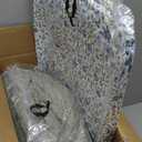 BLOOMHAVEN Queen Comforter Set - 7 Pieces Ruffle Sage Green Bedding Sets, Shabby Chic Farmhouse Bed in a Bag Queen with Ruffle Comforter, Floral Sheets, Pillowcases & Shams