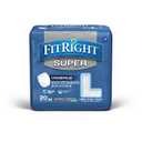 FitRight Super Protective Unisex Incontinence Underwear, Maximum Absorbency, Large (40-56 Inch Waist), Dependable Comfort & Leak Protection, 20 Count (Pack of 4) (L)