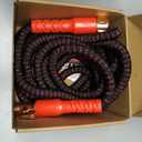 Pocket Hose Ballistic 50 FT Expandable Garden Hose w/Pocket Pivot Swivel Connector, Anti-Burst Sleeve Reinforced with Bulletproof Fiber, Lightweight, No-Kink, Compact, UV-Protected, AS SEEN ON TV
