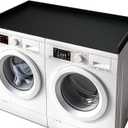 Bamboo Washer Dryer Countertop for Laundry Room Organization, Plus