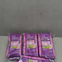 Poise Daily Liners, Incontinence Panty Liners for Bladder Leaks, 2 Drop Very Light Absorbency, Regular Length, 48 Count of Pantiliners, Packs of 4