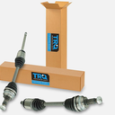 TRQ Front CV Axle Shaft Assembly Set Driver