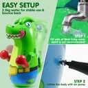 SYNCFUN Inflatable Punching Bag for Kids 47 Inches, Toddler Blow up Punching Bag Toys, T.rex Dinosaur Bouncing-Back Bopper