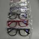 CCVOO 6 Pack Blue Light Blocking Reading Glasses, Anti Headache/Glare/Eye Strain Readers Computer Eyeglasses Women/Men (6 Pack Mix, +1.25)