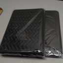 L-Shaped Elbow Pad for Desk, 2 Pack 11.8" x 7.9" Wide Desk Edge Cushion with Wavy Massage Texture, Ergonomic Memory Foam Desk Arm Rest for Typing Pain Relief - Non-Slip Office Desk Accessories