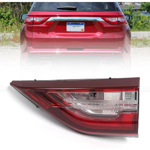 FIONE Inner Tail Light Compatible with Chevy Traverse 2018-2021 Brake Rear Light Taillight Right Passenger Side RH