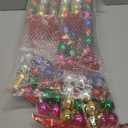 144 PCS/1.18 inch Christmas Tree Ornaments, Christmas Ball Decoration Set Color MixingRed Green Gold Blue Purple Silver Christmas Ball Shatterproof Hanging Tree Ornament Set