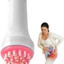 DiDEER Sciatica Pain Relief Devices, Deep Tissue Massager with Multi-Mode Technology, Heat & Light Therapy, Targeted Relief for Sciatic Nerve & Lower Back Pain