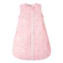 david's kids Baby Winter Sleep Sack 0-6 Months, 2.5 TOG Cotton Baby Wearable Blanket with 2-Way Zipper, Warm Sleep Sack for Unisex Boys Girls, Small Size, Rainbow