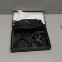 Led Face Mask Light Therapy, Red Light Therapy for Face, 7-1 Colors LED Facial Skin Care Mask, Black