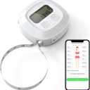 arboleaf digital Body Tape Measure, 60in Body Measuring Tape, Bluetooth measuring tape for body measurements with App, Body Fat Measurement Device for Weight Loss, Locking, Retractable