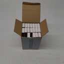 60PCS Blank Matches Containers 2.24 x 1.42 x 0.59 inches White DIY Match Books Storage Boxes Bulk Match Holder with Double-Sided Striker for Wedding Bridal Baby Shower Birthday Party Favor(No Matches)