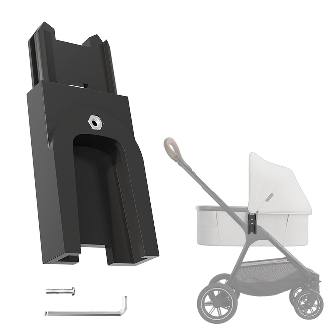 Connector for Uppababy V1/V2/V3 Bassinets, Fits for Nuna Triv Next & for Nuna Swiv Strollers, Easy Installation, Safe and Stable Adapter, Strong and Durable, 2 Pack