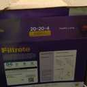 3M Filtrete NDP02-4IN-4 20x20 x 4 in. Pleated Air Filter, Ultra Allergen Reduction, Purple, MPR 1550, 3 Months - Quantity 4