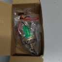 1 PC Automotive Fuel Pump, 12V Low Pressure Transfer Pump, Plunger Type Oil Pump, Electric Fuel Pump Replacement Parts, Universal for Most Cars, Motorcycles (Gold)